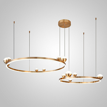 Подвесная люстра HOLVAST COMBO B D60+80 by ImperiumLoft