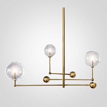 Подвесной светильник ImperiumLoft Globe Mobile 3 brass KG0835P-3 brass by ImperiumLoft
