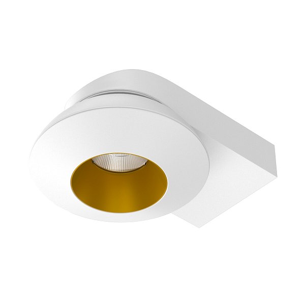 Накладной  светодиодный светильник Ledron KRIS SLIM White-Gold