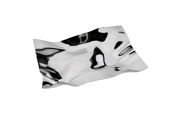 Блюдо декоративное серебряное Garda Decor 2K588785