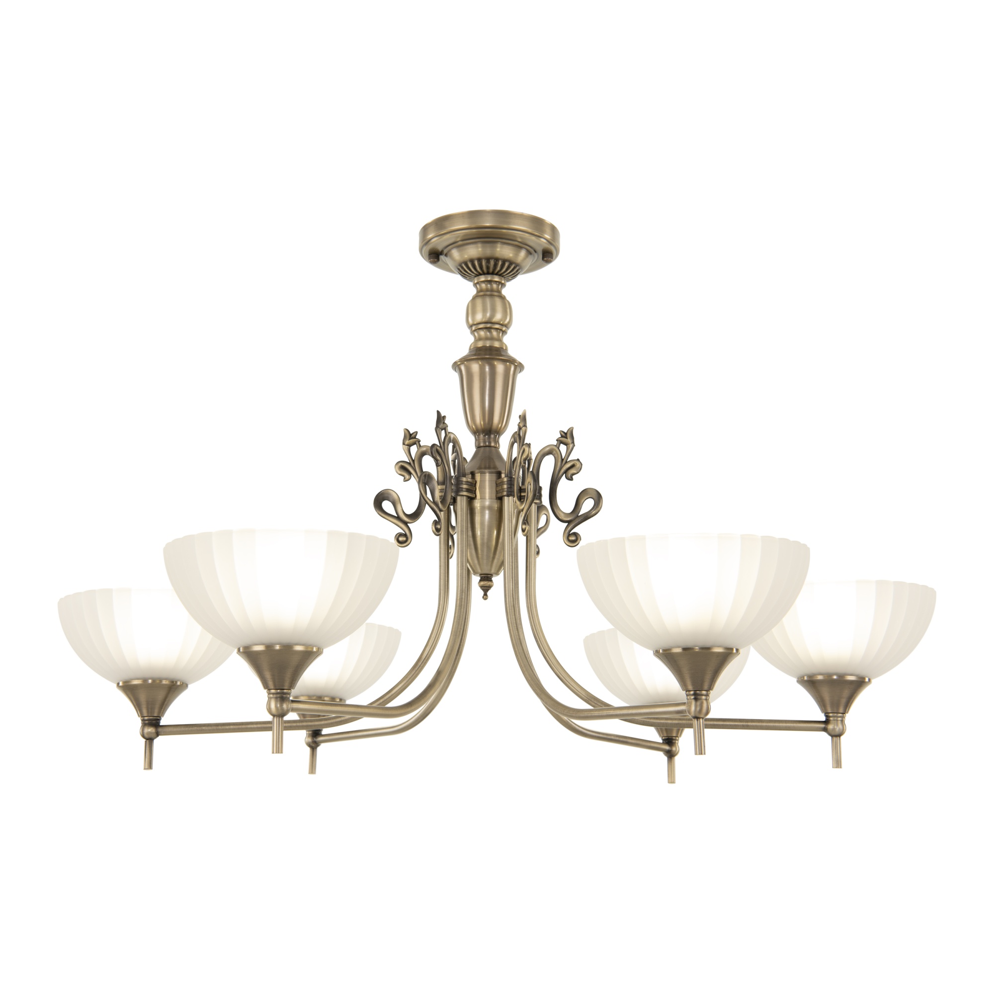 Люстра с плафонами 340049/6 AB Arte Milano