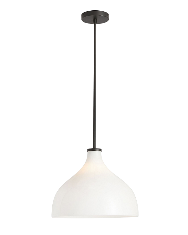 Чёрный подвесной светильник Эбигейл Louvre Home LHLPN040324XNP