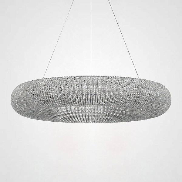 Подвесной светильник Crystal Halo D100 Silver by ImperiumLoft