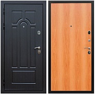 Дверь входная Graf Эврика МДФ 10 мм ФЛ-58 Венге / МДФ 6 мм ПЭ Миланский орех