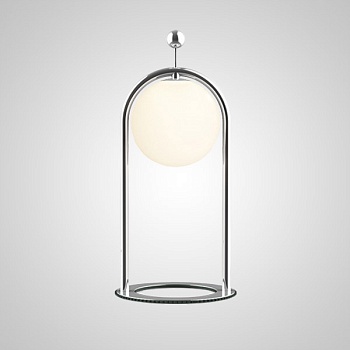 Настольная лампа MODIL B Chrome by ImperiumLoft