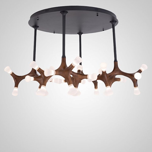 Потолочная люстра SANTANA CH D130 Dark brown by ImperiumLoft