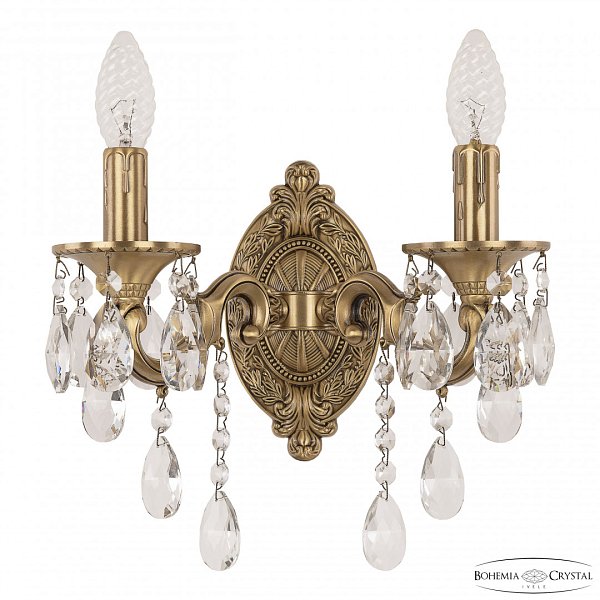 Бра бронзовые 7301B11/2/125 B FP Bohemia Ivele Crystal