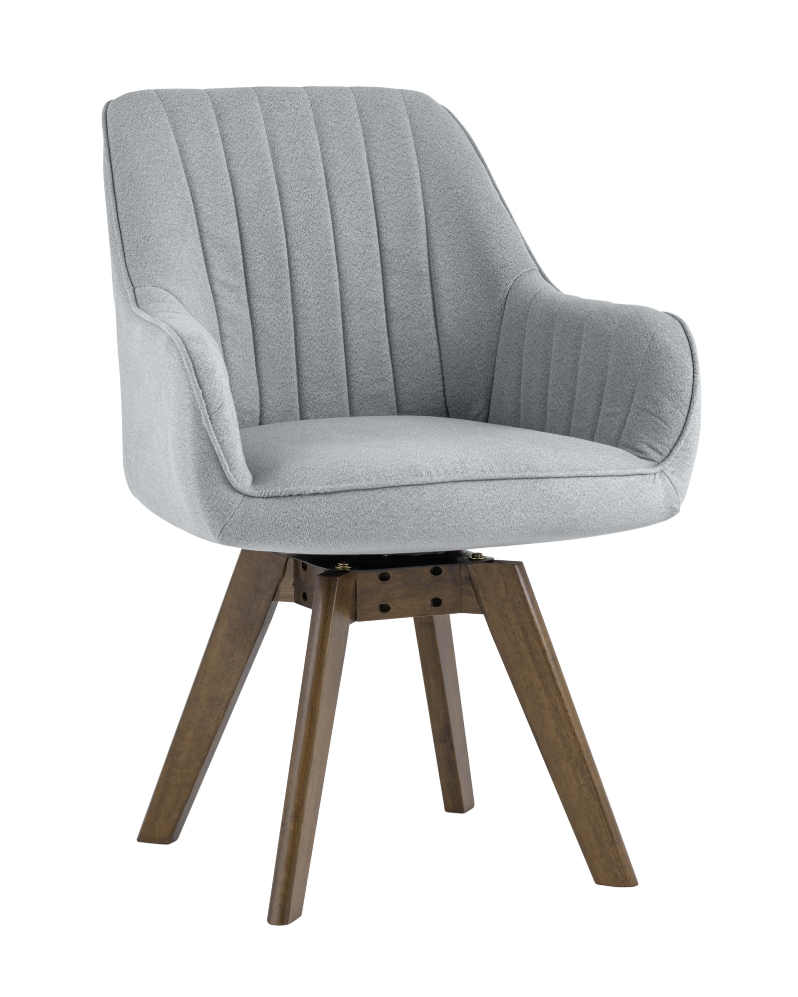 Стул обеденный вращающийся MANS NEW серый Stool Group