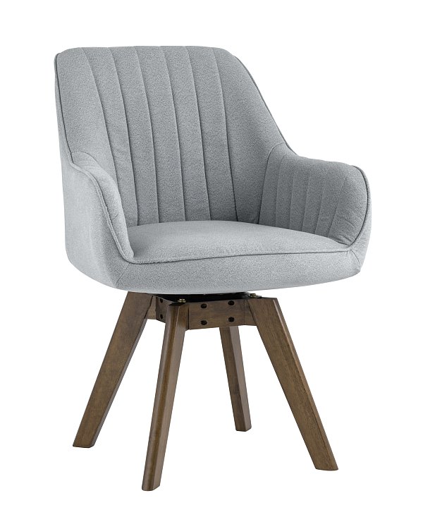 Стул обеденный вращающийся MANS NEW серый Stool Group