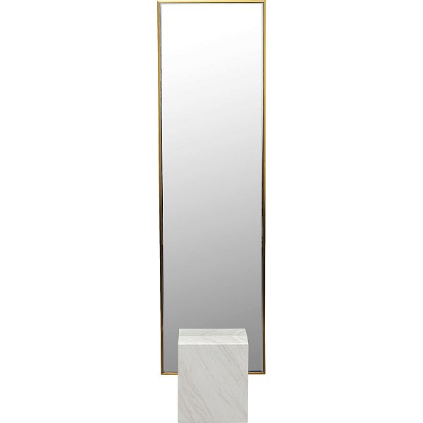 Зеркало напольное Hulda Brass 46x180 см KARE 87781