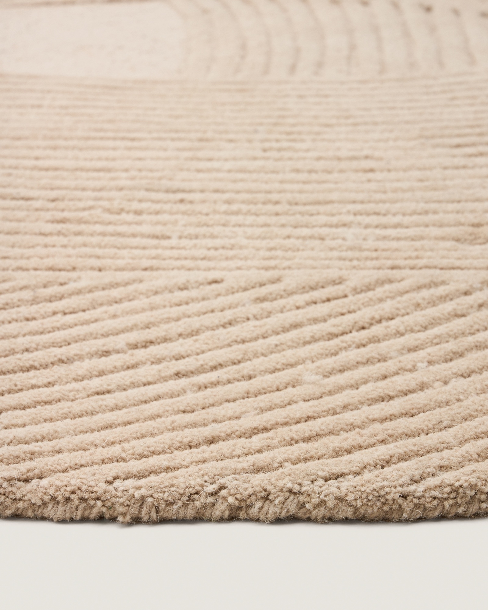 Белый шерстяной ковер Domm 160 x 230 см La Forma (ex Julia Grup)