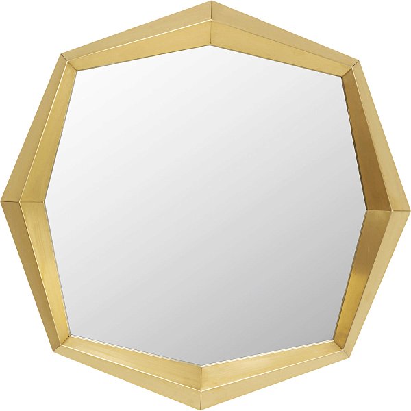 Зеркало настенное Octagon Gold 80x80cm KARE 70728