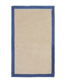 Ковер Nalim бежево-голубой 100% хлопок 90 х 150 см La Forma (ex Julia Grup)