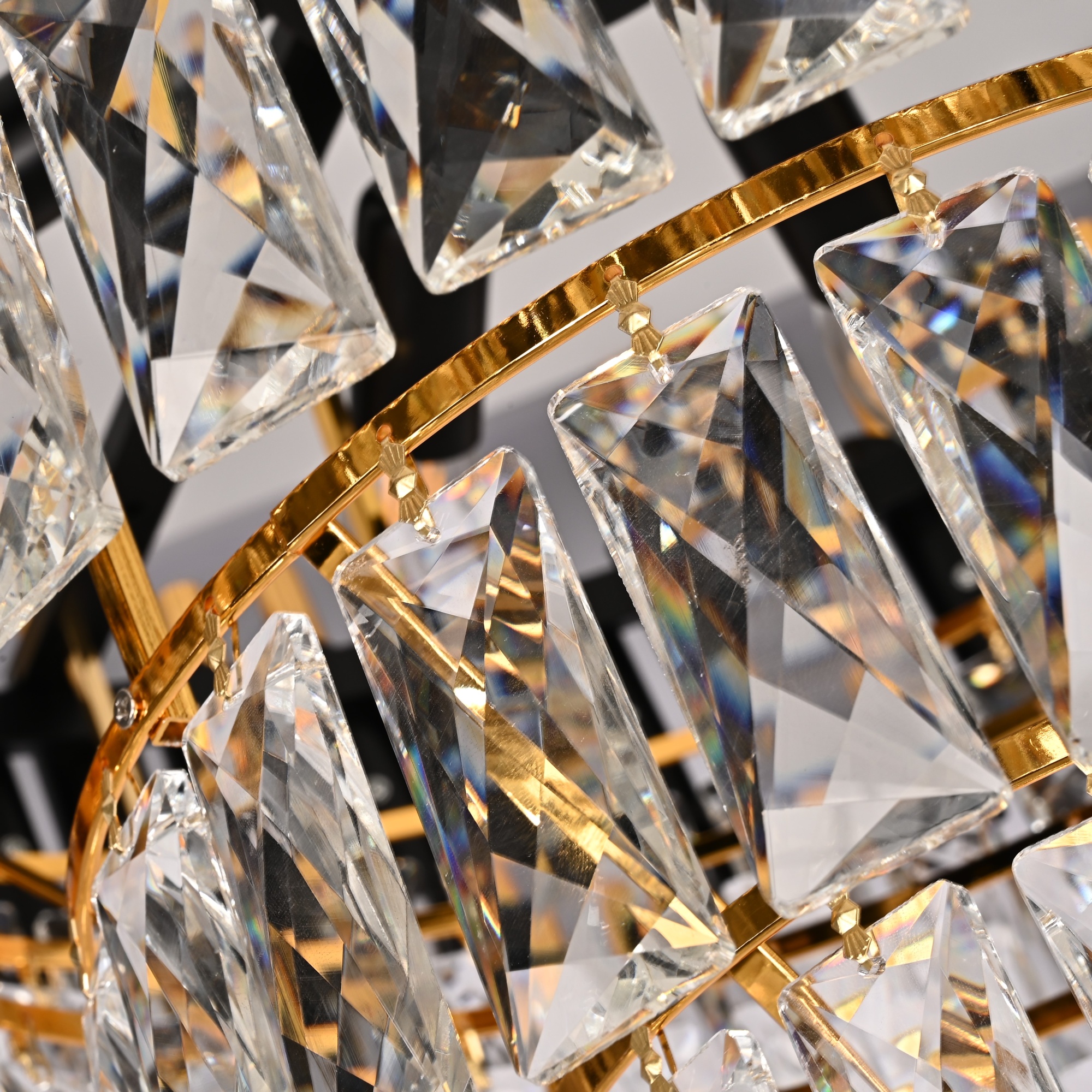 Подвесная Люстра Empire Black Chandelier Crystal D 70 By Imperiumloft