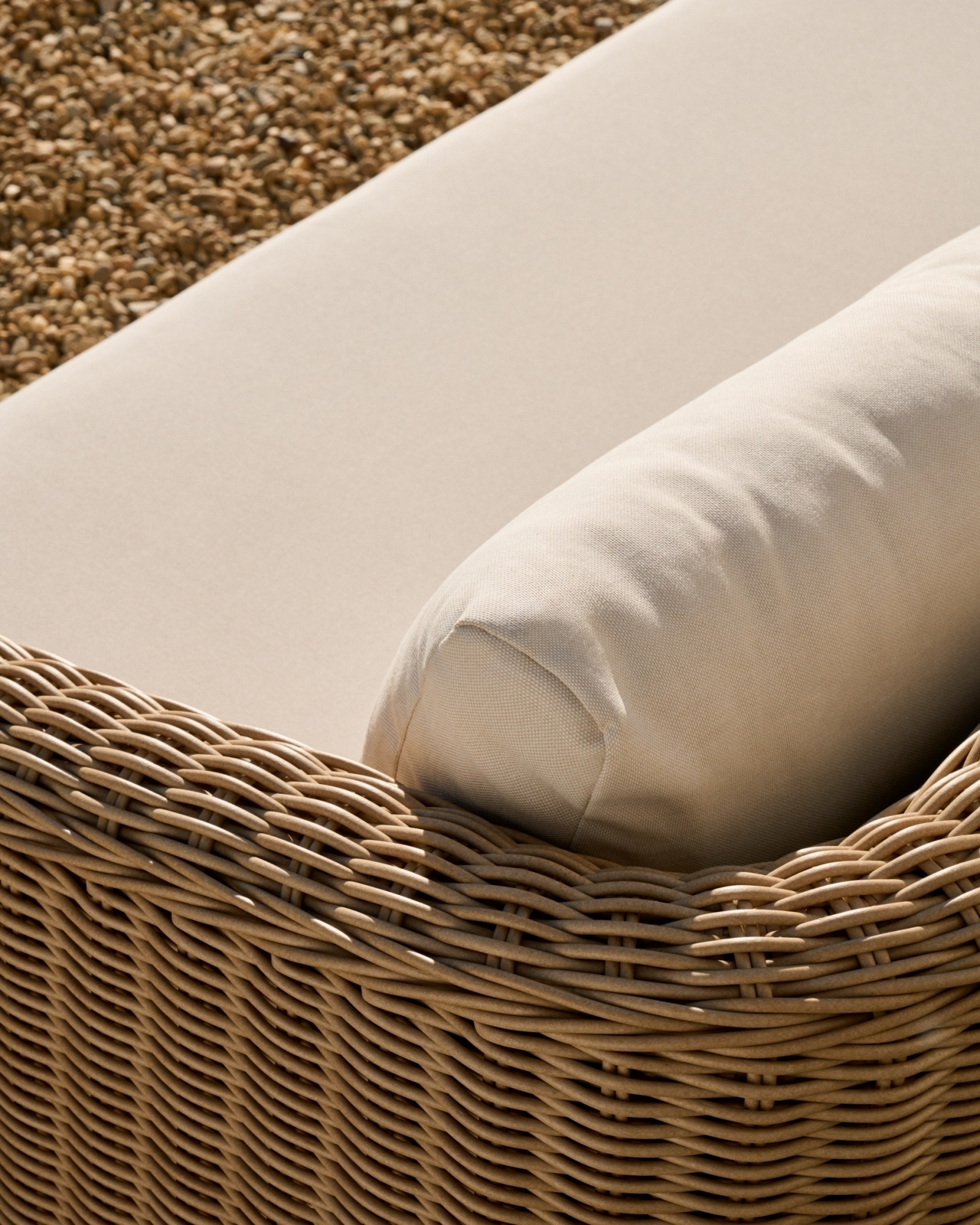 3-местный диван Meria из искусственного ротанга 208 см La Forma 254510