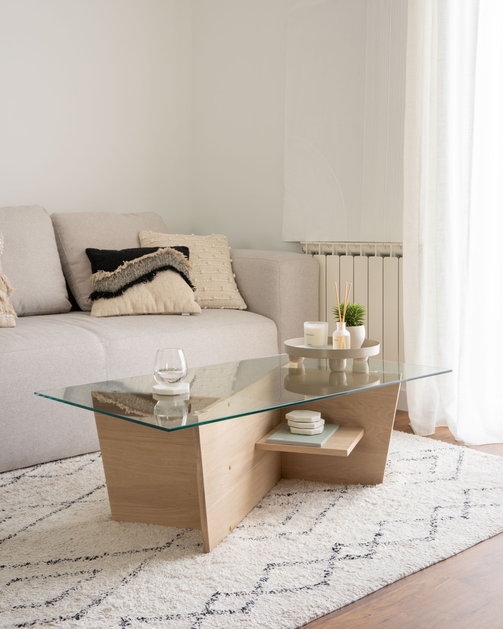 Журнальный столик Balwind 110 x 60 дуб La Forma (ex Julia Grup)