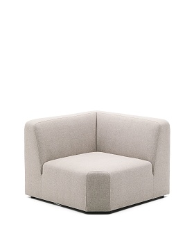 Угловой модульный диван Neom бежевого цвета 75 см La Forma (ex Julia Grup)