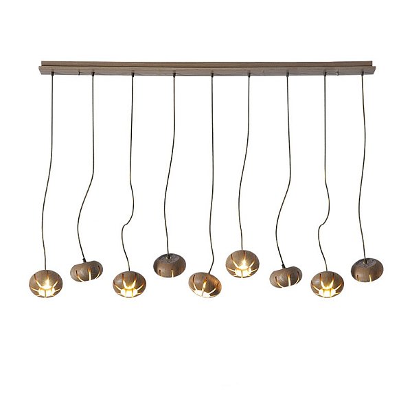 Дизайнерская люстра CAPSULES L110 Light wood by ImperiumLoft