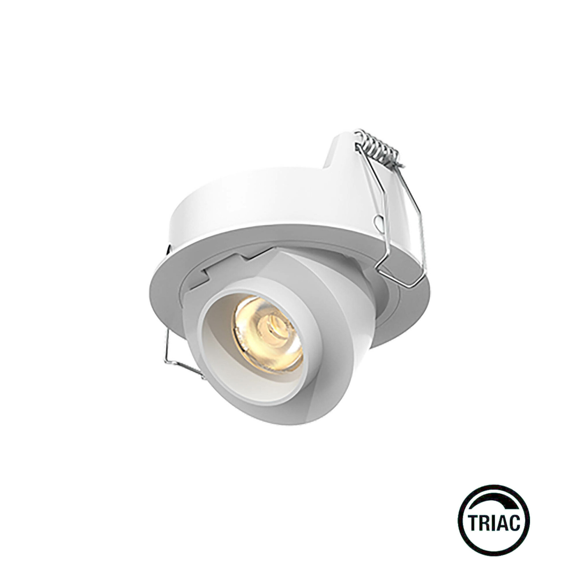 Встраиваемый светильник ALIA 8W белый 24є 3000K TRIAC Faro