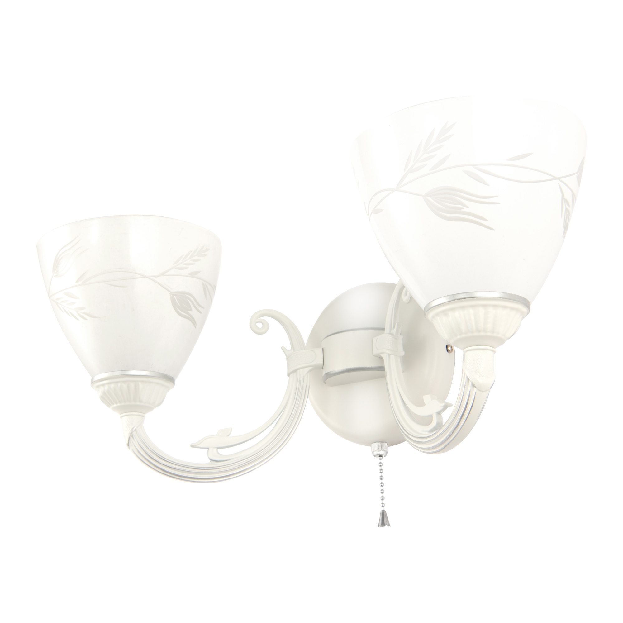 Бра с плафонами 343659/2W WT+SL Arte Milano