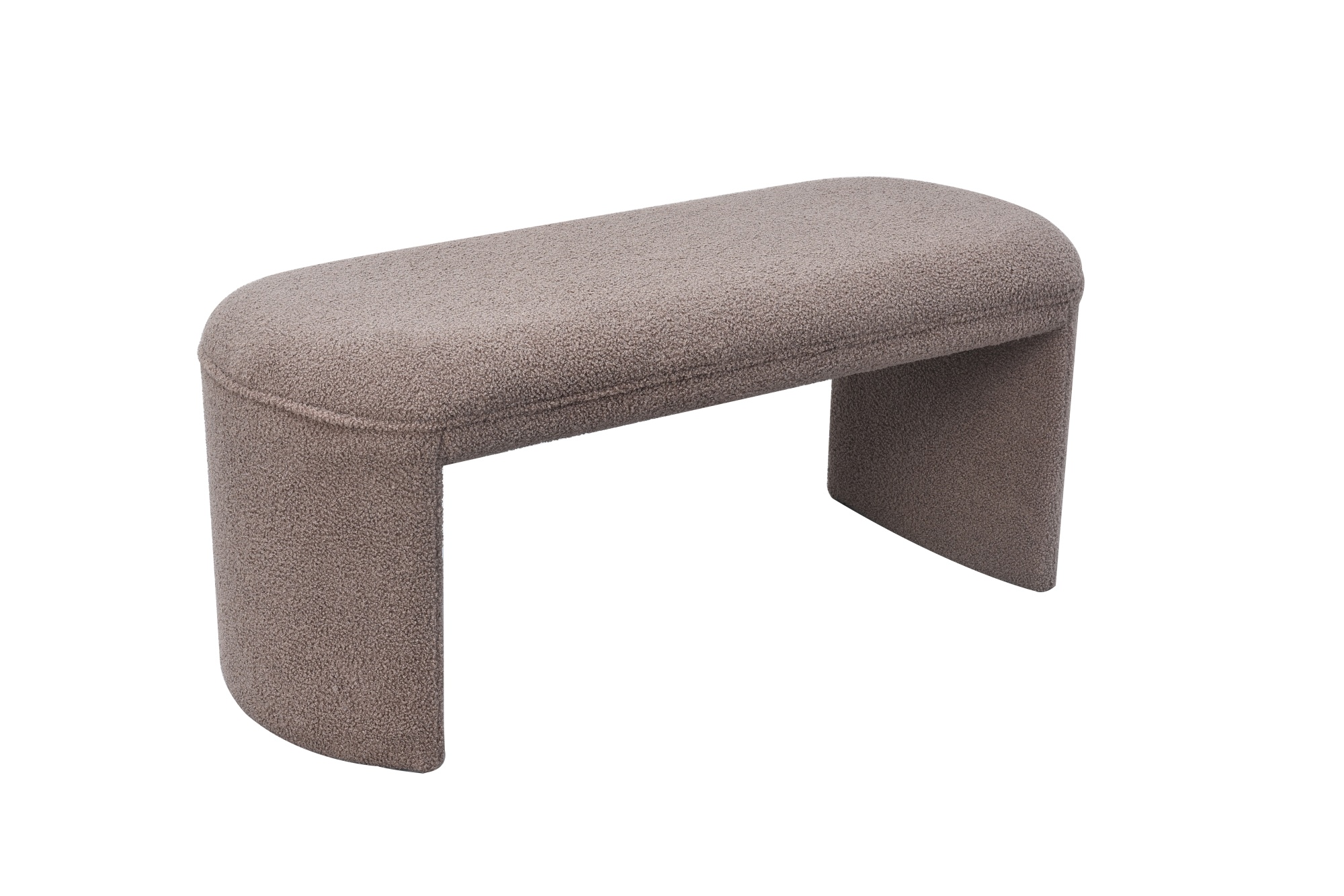 Банкетка Teddy серая Garda Decor N-55700