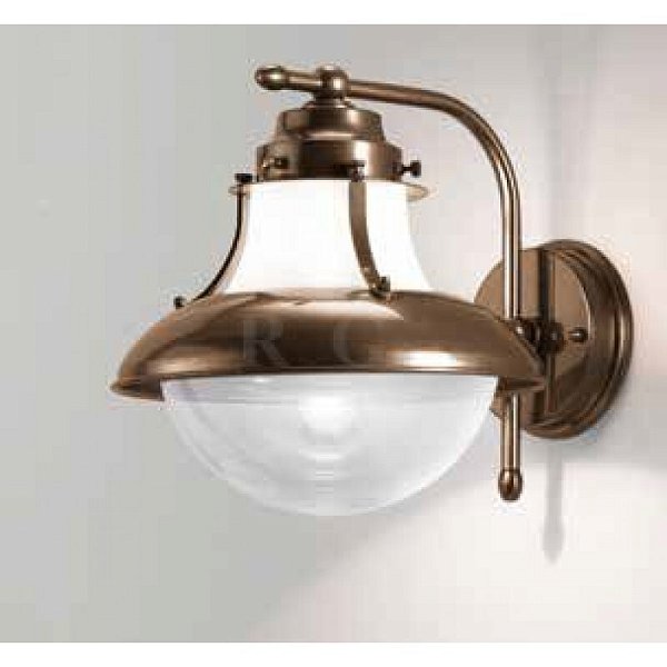 Уличный настенный светильник Cremasco 0185/1AP-BR