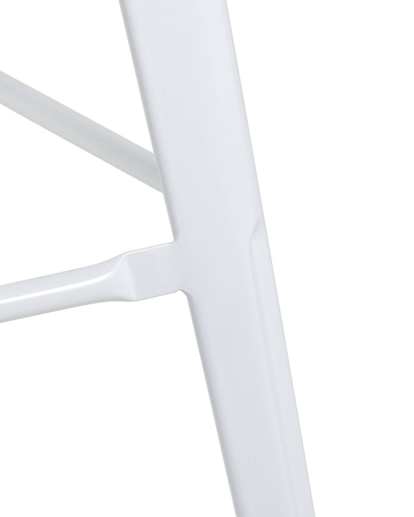 Стул барный TOLIX WOOD белый глянцевый Stool Group