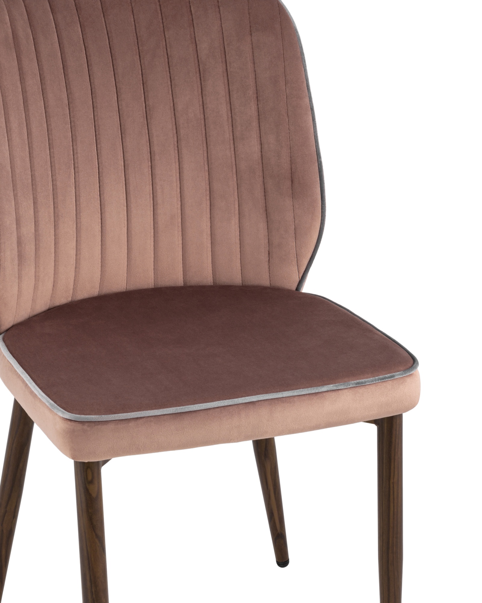 Стул Лоренс велюр пыльно-розовый Stool Group