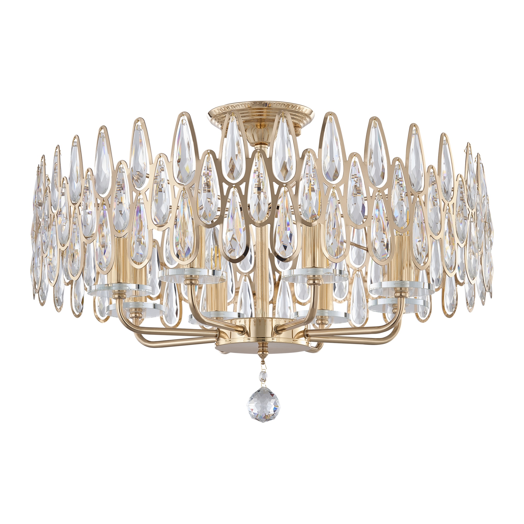 Люстра 372009/8/80/580 GD Arte Milano