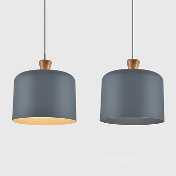 Подвесной светильник BEAN Grey 300 by ImperiumLoft