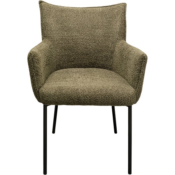 Стул с подлокотниками Selma Olive KARE 70253