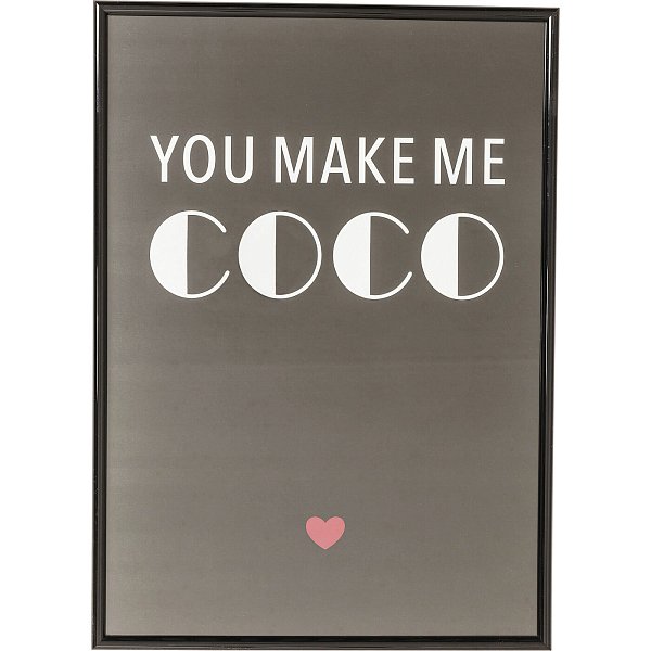 Картина в рамке KARE You Make Me Coco 60387