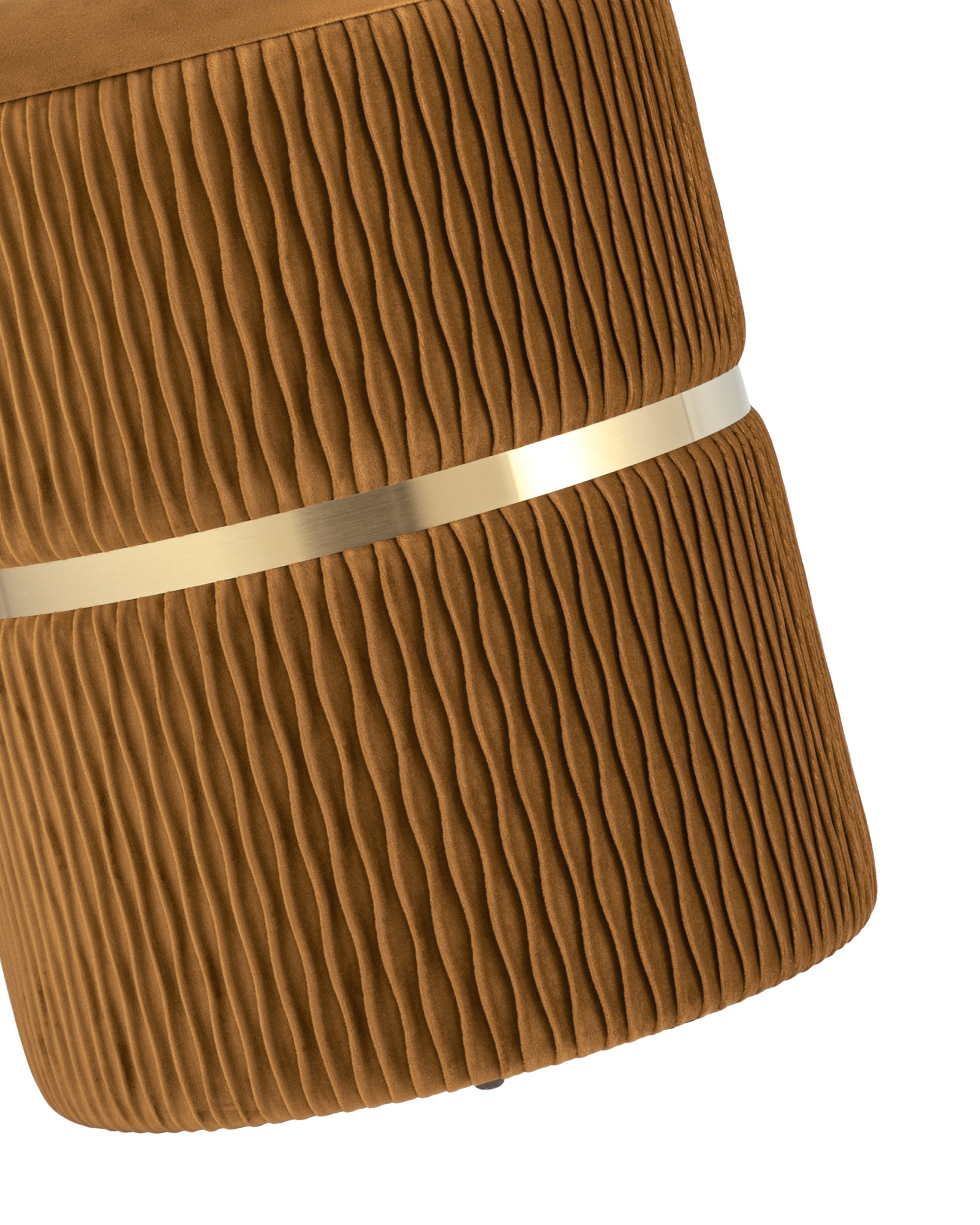 Пуф Джесси с ящиком велюр горчичный Stool Group