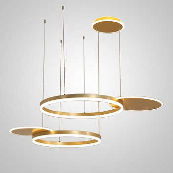 Подвесная люстра MEDEA CH D100 Gold 3000 by ImperiumLoft