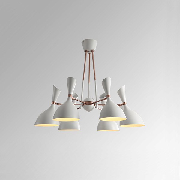 Подвесная люстра TRUMPET D70 White by ImperiumLoft
