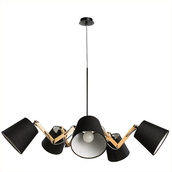 Подвесная люстра Arte Lamp A5700LM-5BK