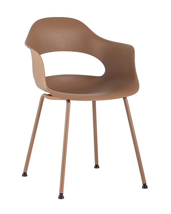 Стул Lady пластик коричневый Stool Group