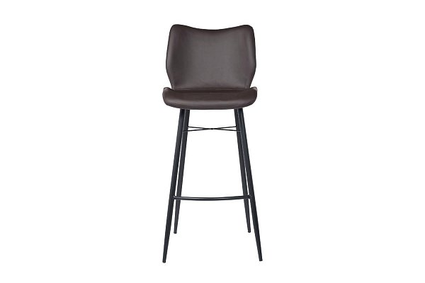 Стул барный темно-коричневый (экокожа) Garda Decor 30C-TDC-104 BRN