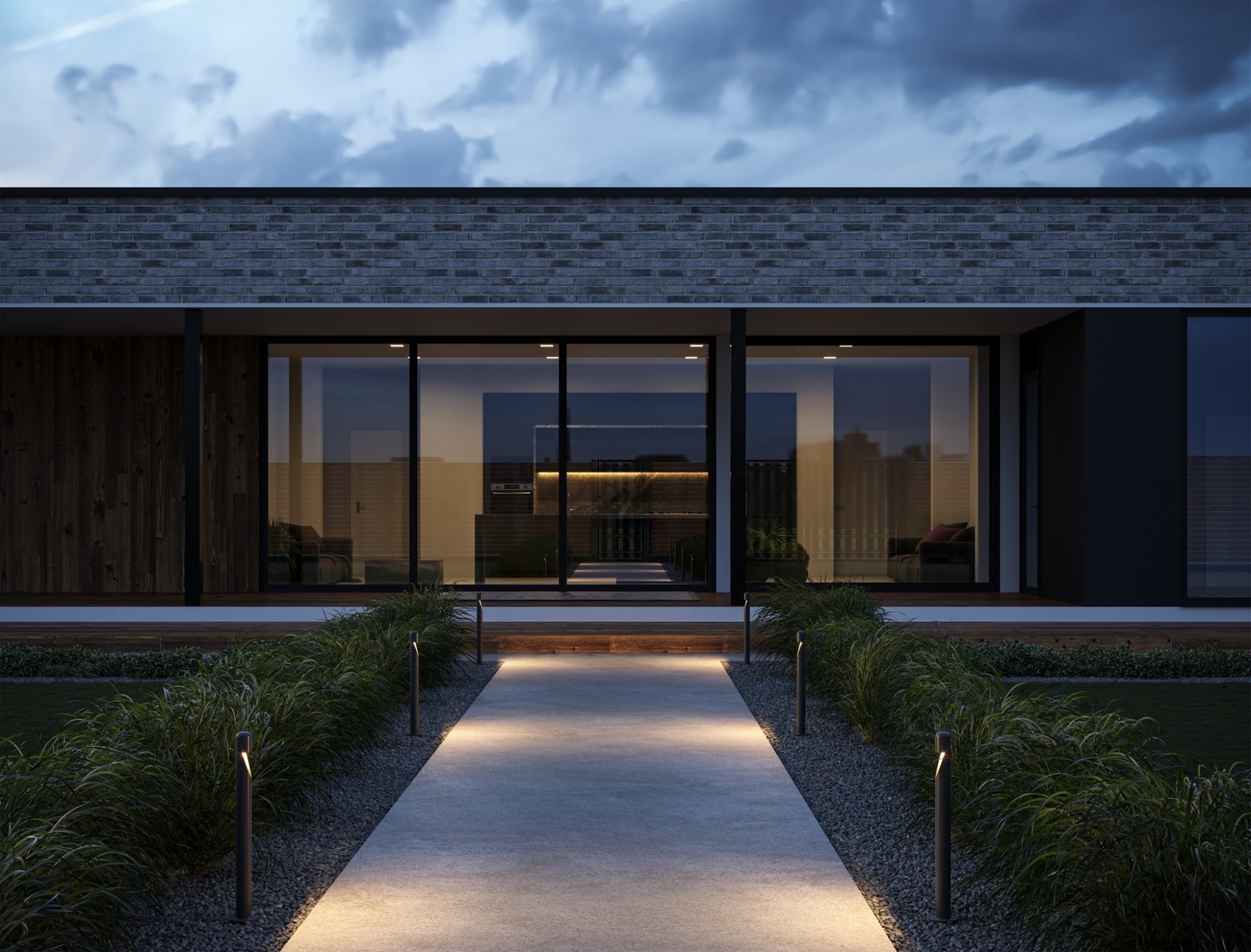 Ландшафтный светильник Maytoni O423FL-L5GF