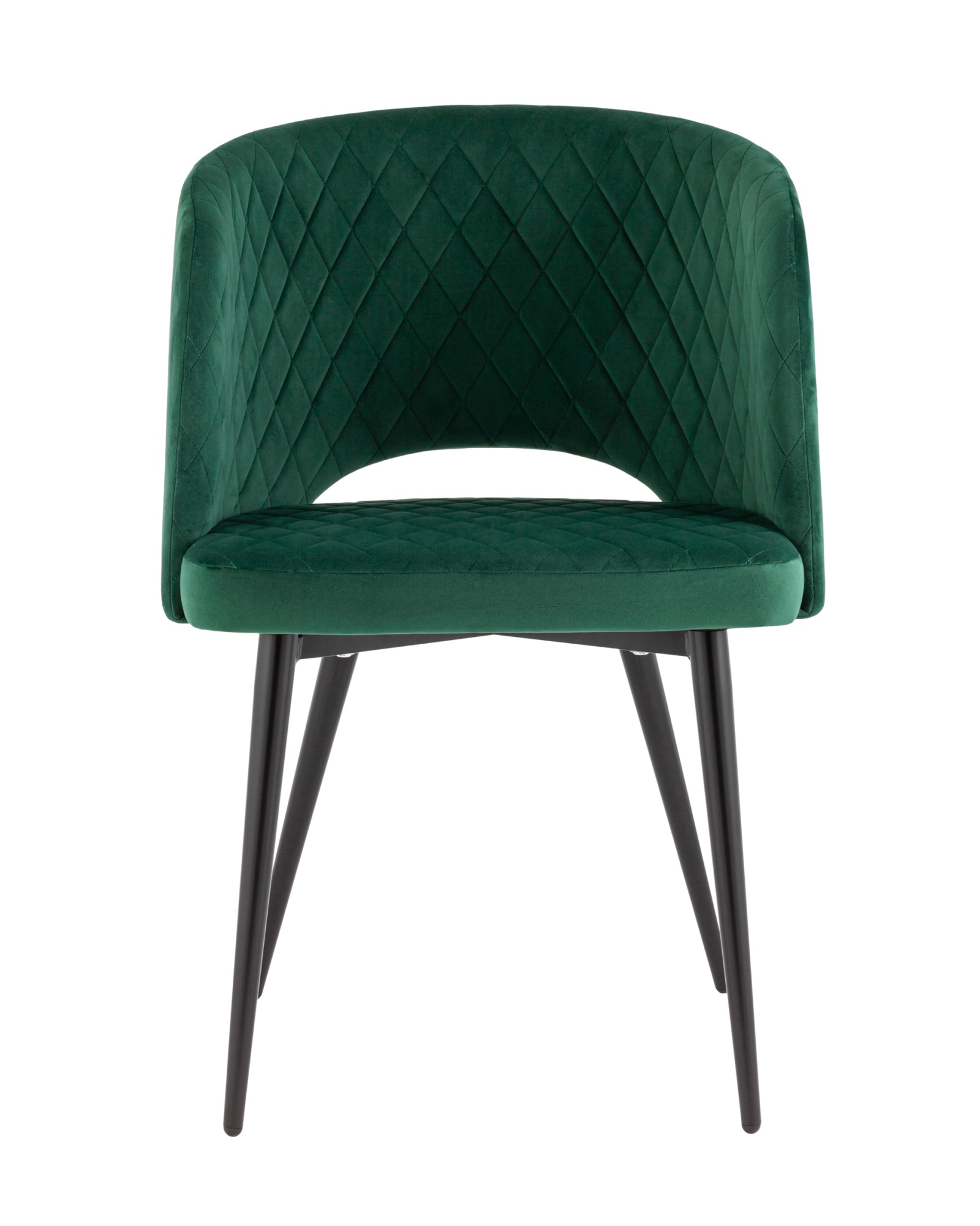 Стул-кресло Дарелл велюр зелёный Stool Group