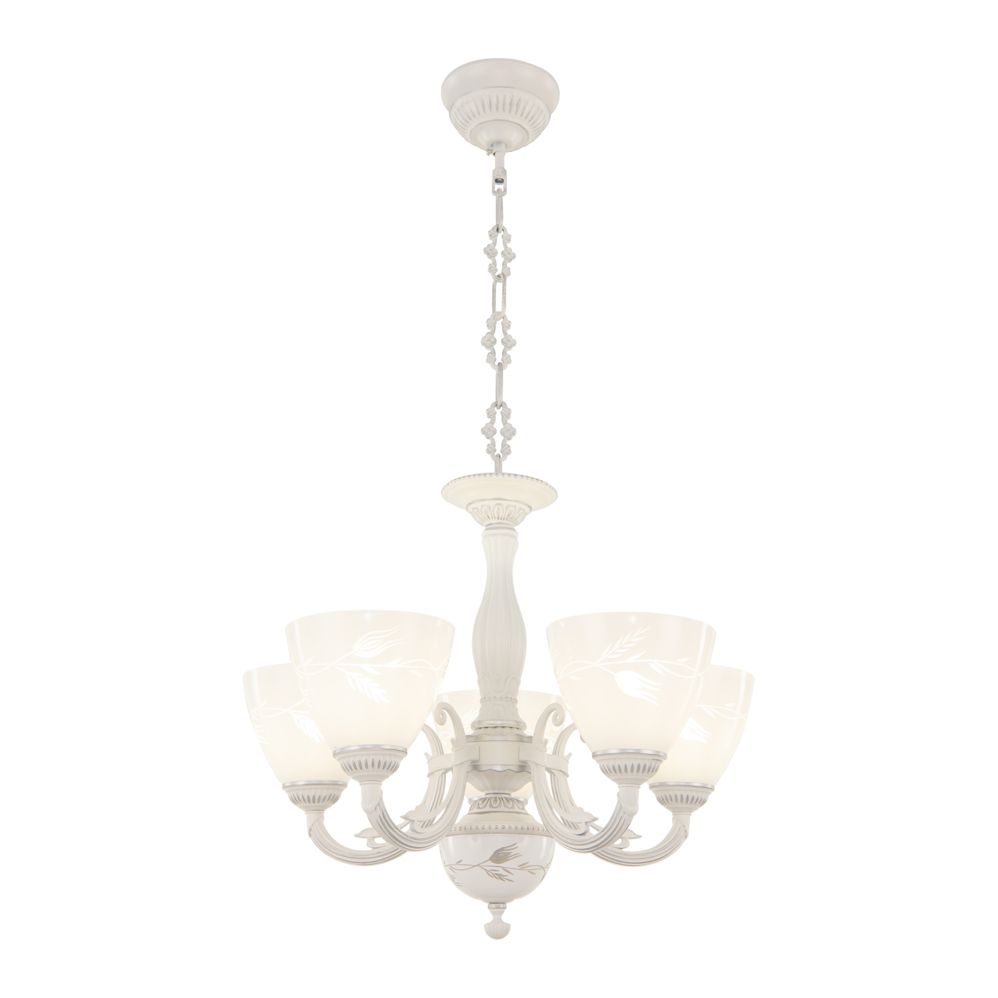 Люстра с плафонами 343659/5 WT+SL Arte Milano