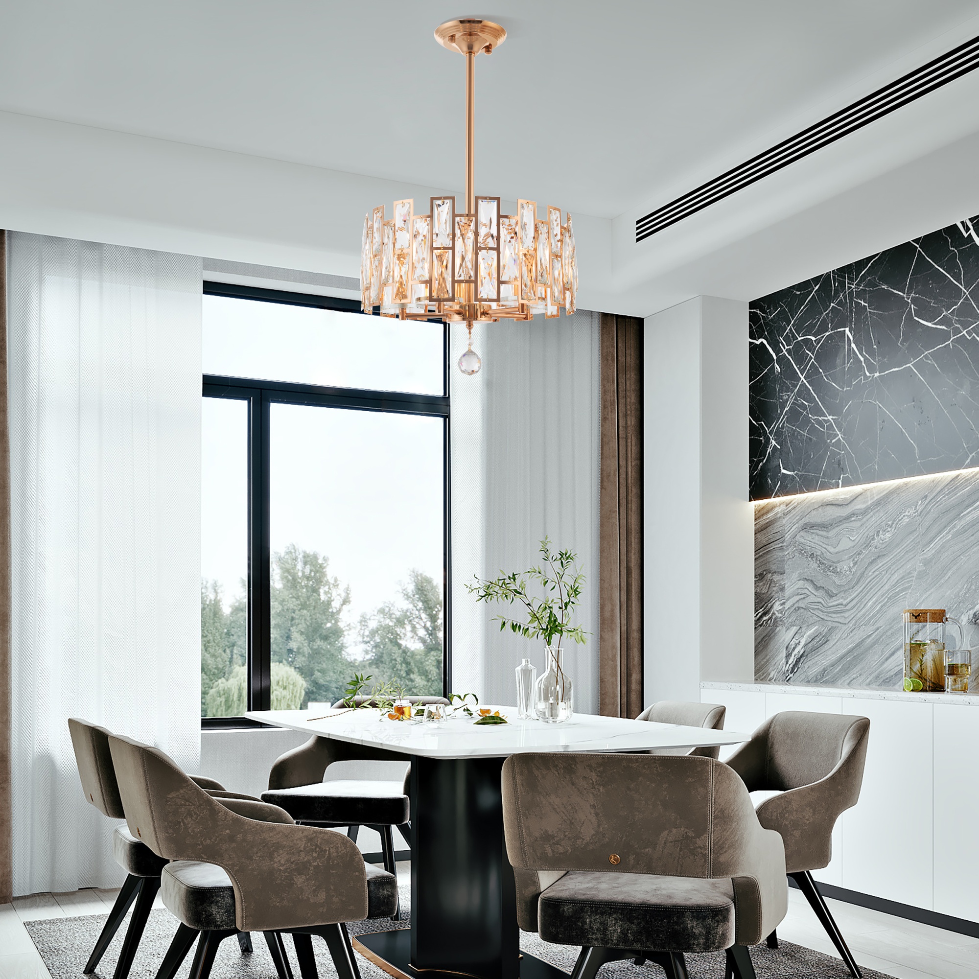 Люстра 374209/5/350/380 GD Arte Milano