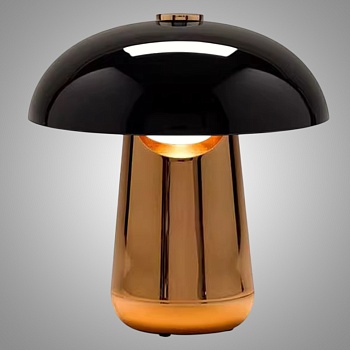 Настольная лампа Ongo Rose Gold Black by ImperiumLoft