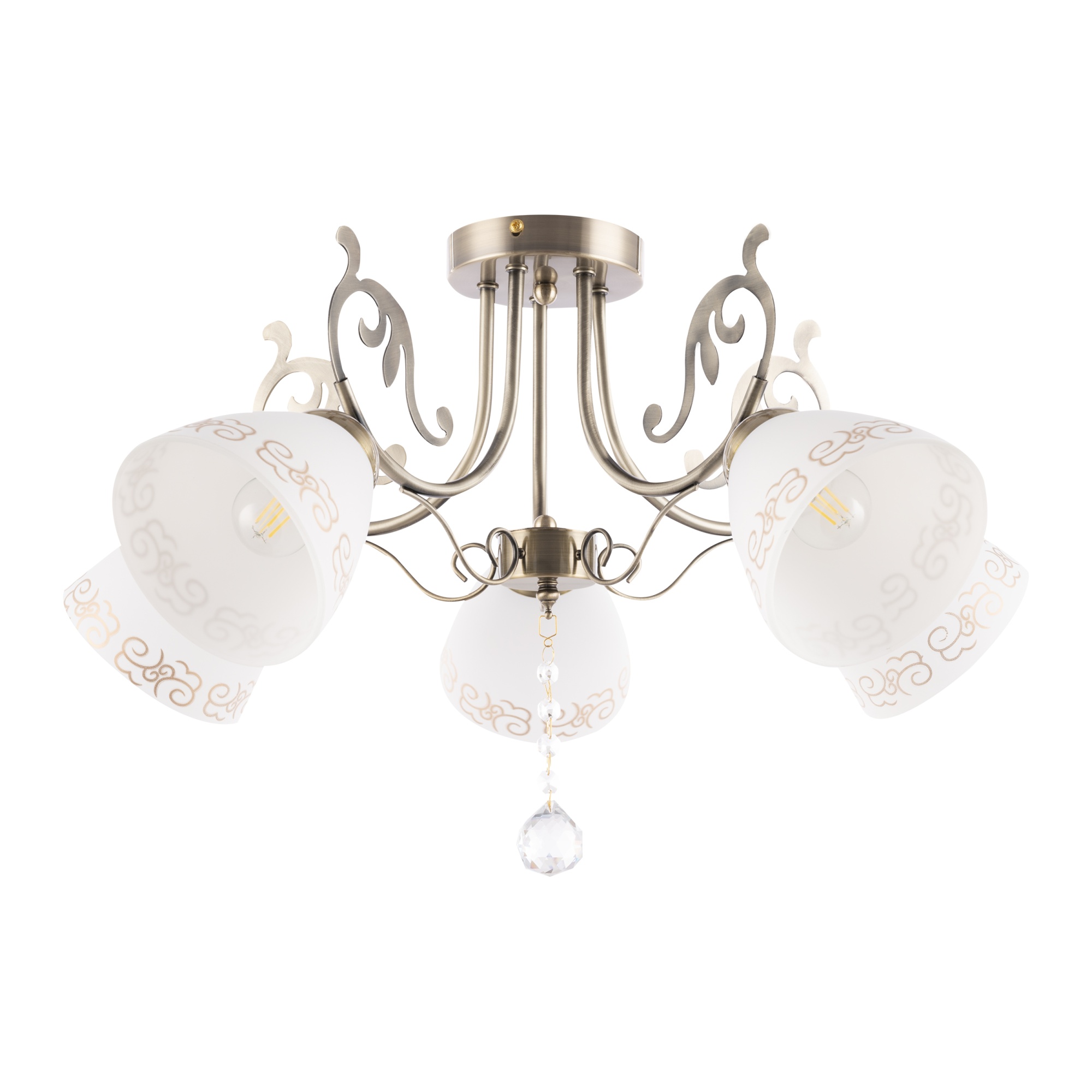 Люстра с плафонами 341900/5 AB Arte Milano