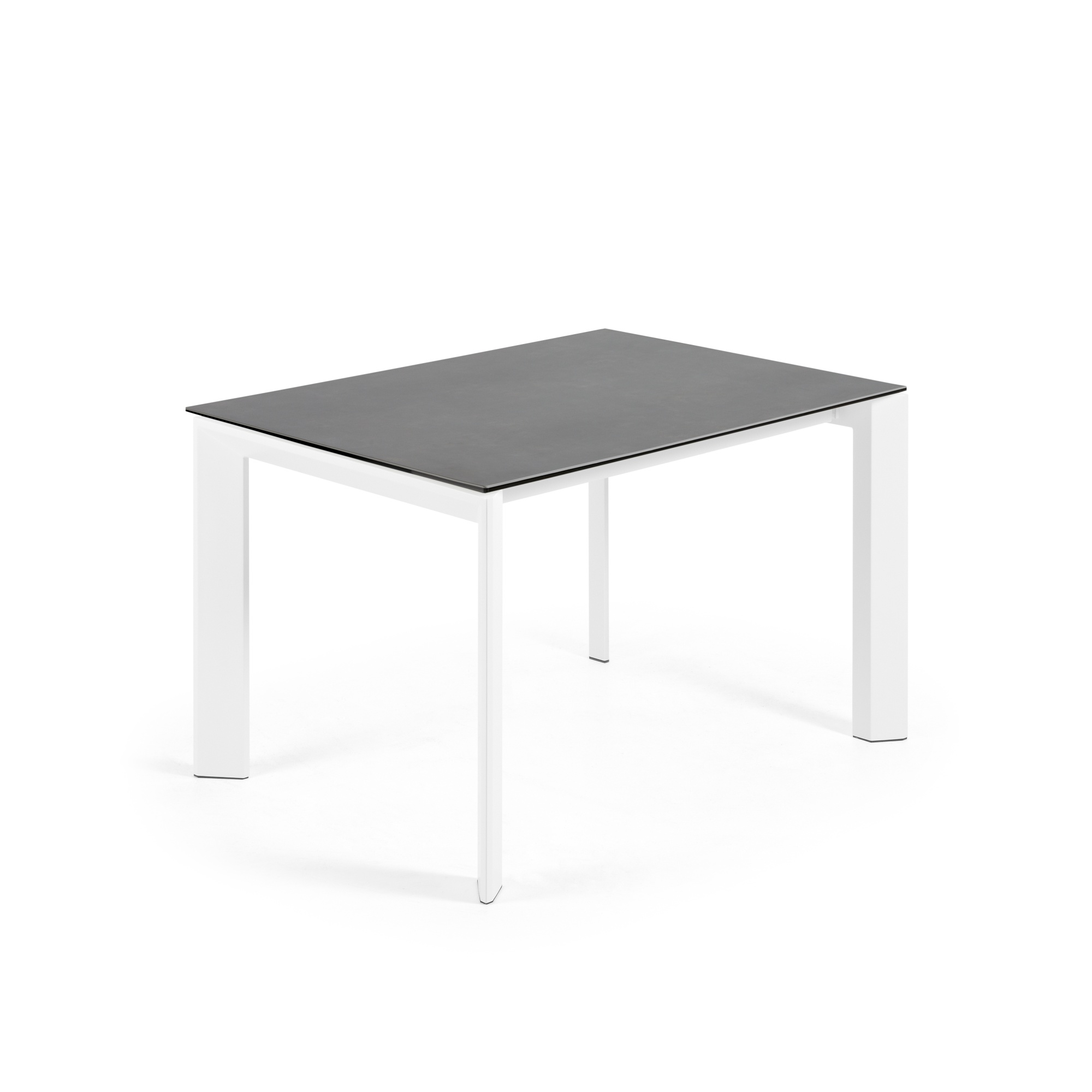 ATTA Стол 120 (180) x80 белый, керамический Vulcano Roca La Forma (ex Julia Grup)