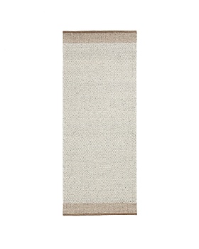 Бежевый шерстяной жаккардовый ковер Nifelia 200 x 80 см La Forma (ex Julia Grup)