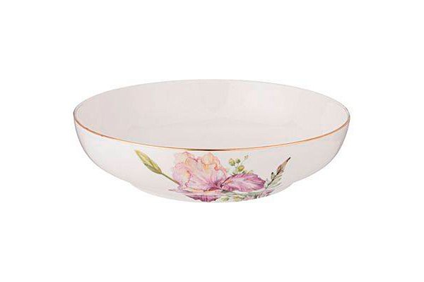 Салатник "Ирисы" 19 см Garda Decor 590-355