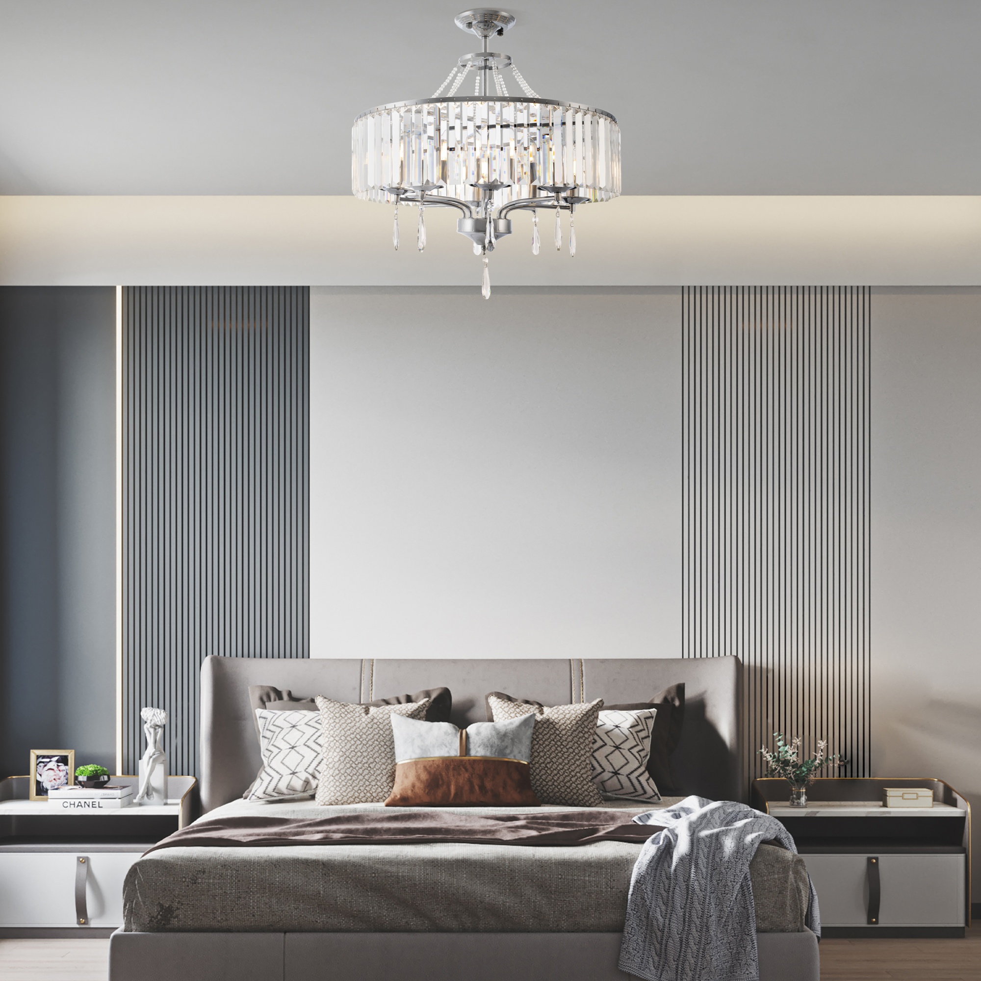 Люстра 371009/8/50/600 CR Arte Milano