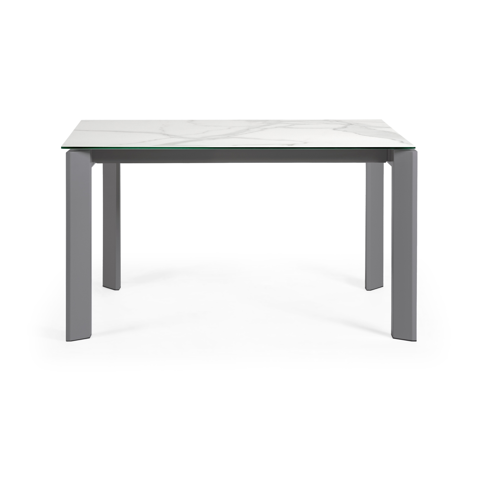 Стол Atta 140 (200) x90 антрацит, керамика La Forma (ex Julia Grup)