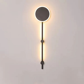 Настенный светильник MARA H80 Black Трехцветный свет by ImperiumLoft